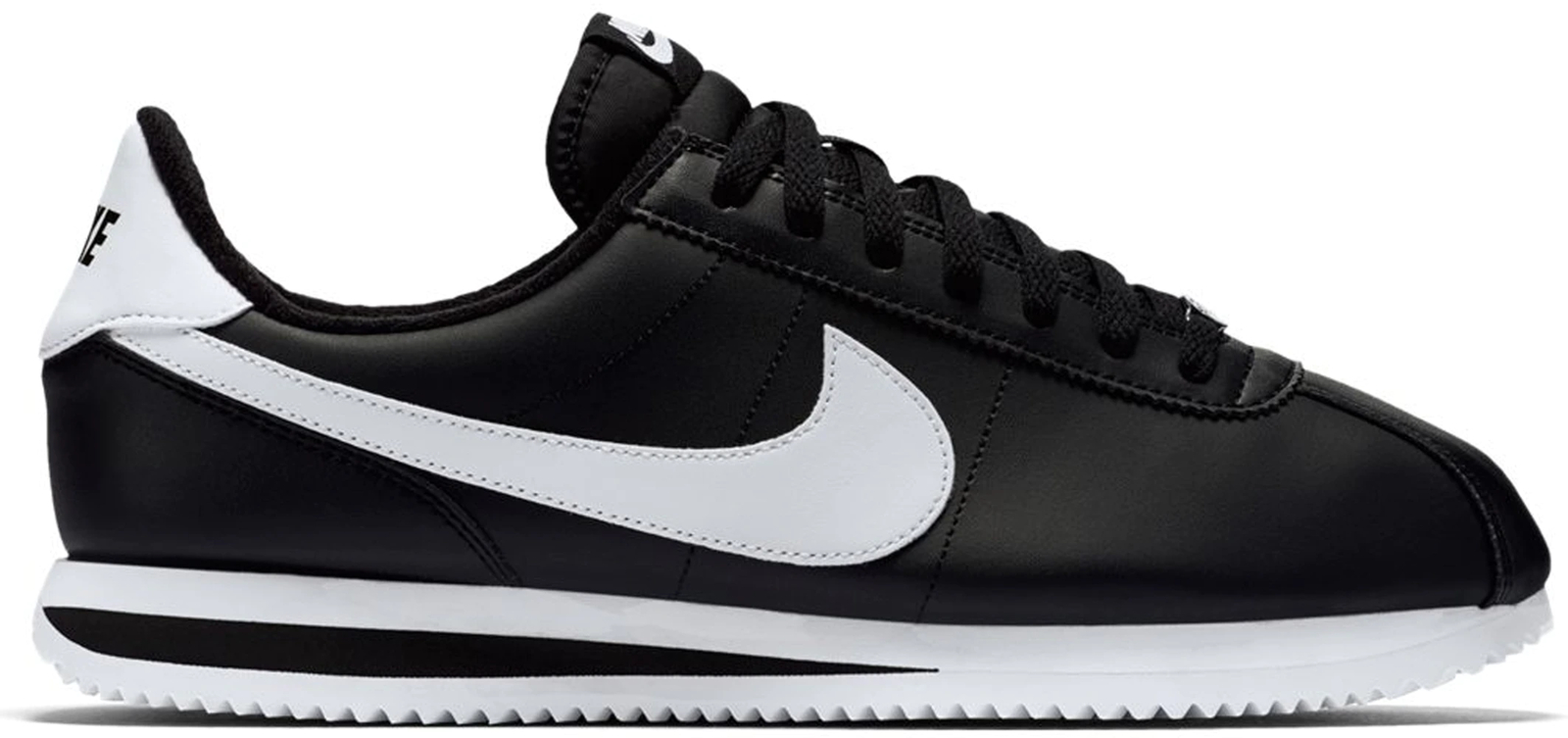 Nike Cortez Classic Basic Black White 
